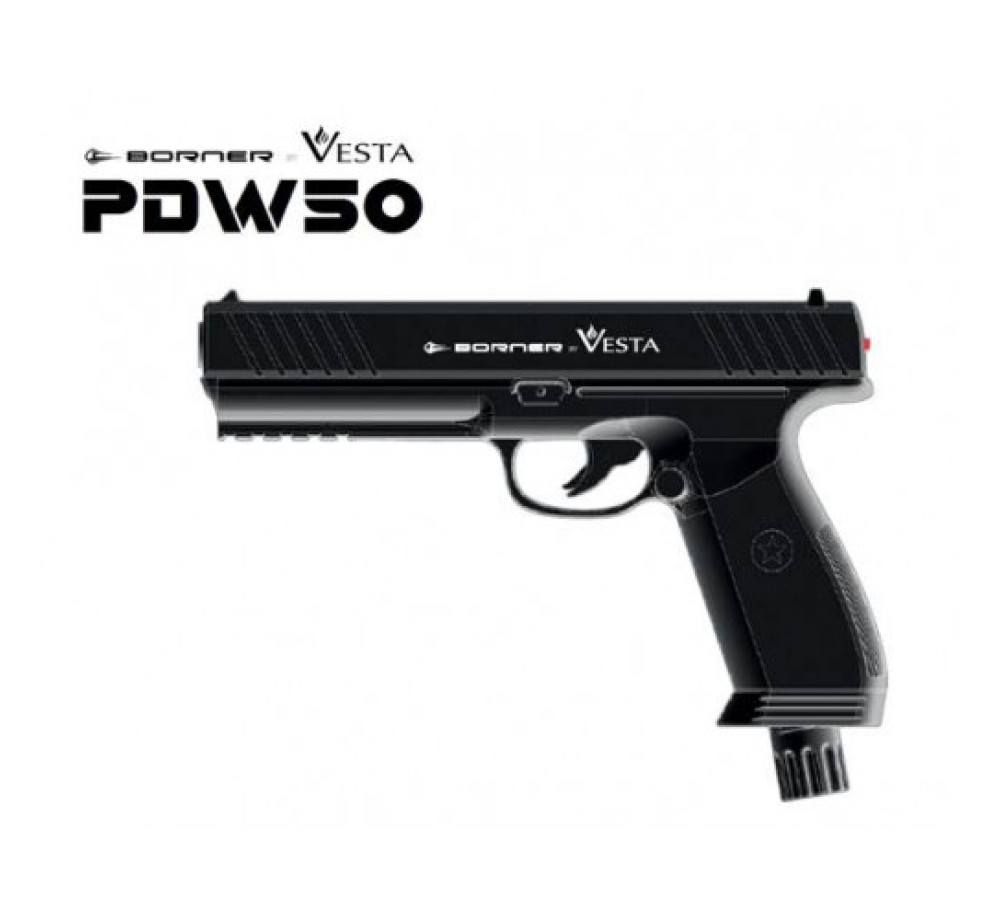 Въздушен пистолет за самозащита BORNER Defense PDW 50 - BORNER Defense ...